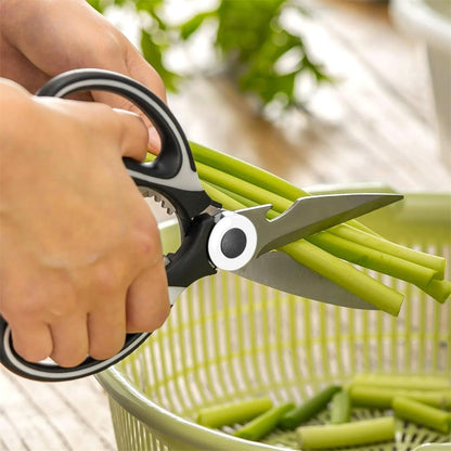 Kitchen Shears - Kitchen Scissors Heavy Duty Stainless Steel Food Shears for Cutting Meat, Fish, Poultry Shears Multipurpose Utility Scissors