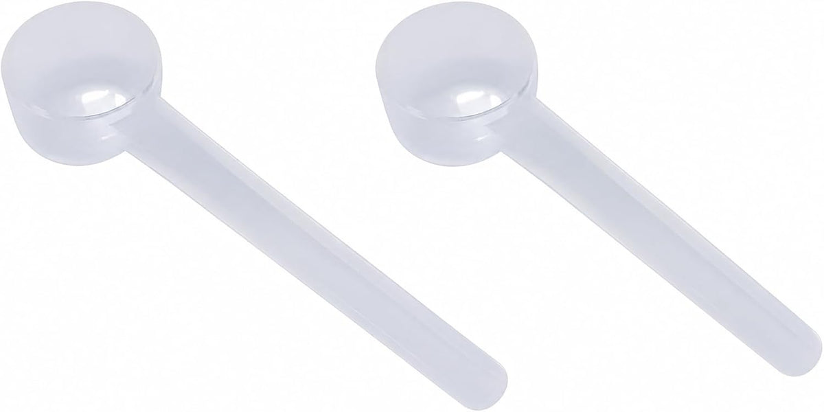 1 Teaspoon (1/3 Tablespoon | 5 mL) Long Handle Plastic Measuring Spoon for Coffee, Protein Powder, Pet Food, Spices, Grains, Dry Goods – Food-Grade BPA-Free (Pack of 1) - Colors A