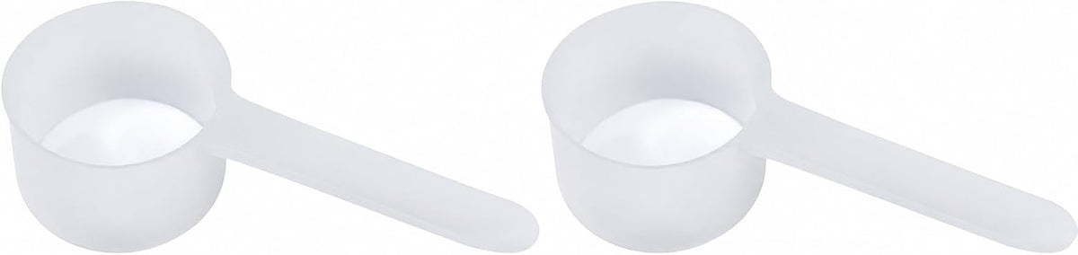 1 Teaspoon (1/3 Tablespoon | 5 mL) Long Handle Plastic Measuring Spoon for Coffee, Protein Powder, Pet Food, Spices, Grains, Dry Goods – Food-Grade BPA-Free (Pack of 1) - Colors A