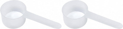 1 Teaspoon (1/3 Tablespoon | 5 mL) Long Handle Plastic Measuring Spoon for Coffee, Protein Powder, Pet Food, Spices, Grains, Dry Goods – Food-Grade BPA-Free (Pack of 1) - Colors A