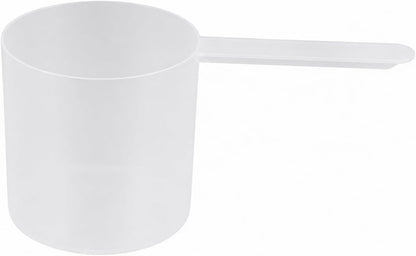 1 Teaspoon (1/3 Tablespoon | 5 mL) Long Handle Plastic Measuring Spoon for Coffee, Protein Powder, Pet Food, Spices, Grains, Dry Goods – Food-Grade BPA-Free (Pack of 1) - Colors A