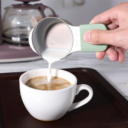 Magnetic Measuring Cups and Magnetic Measuring Spoons Set Stainless Steel