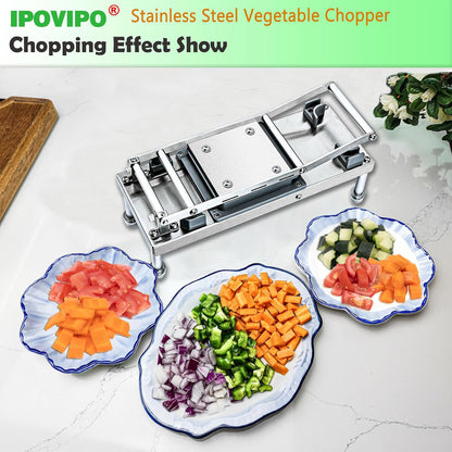 Vegetable Chopper Veggie Cutter Onion Food Potato Dicer with Container