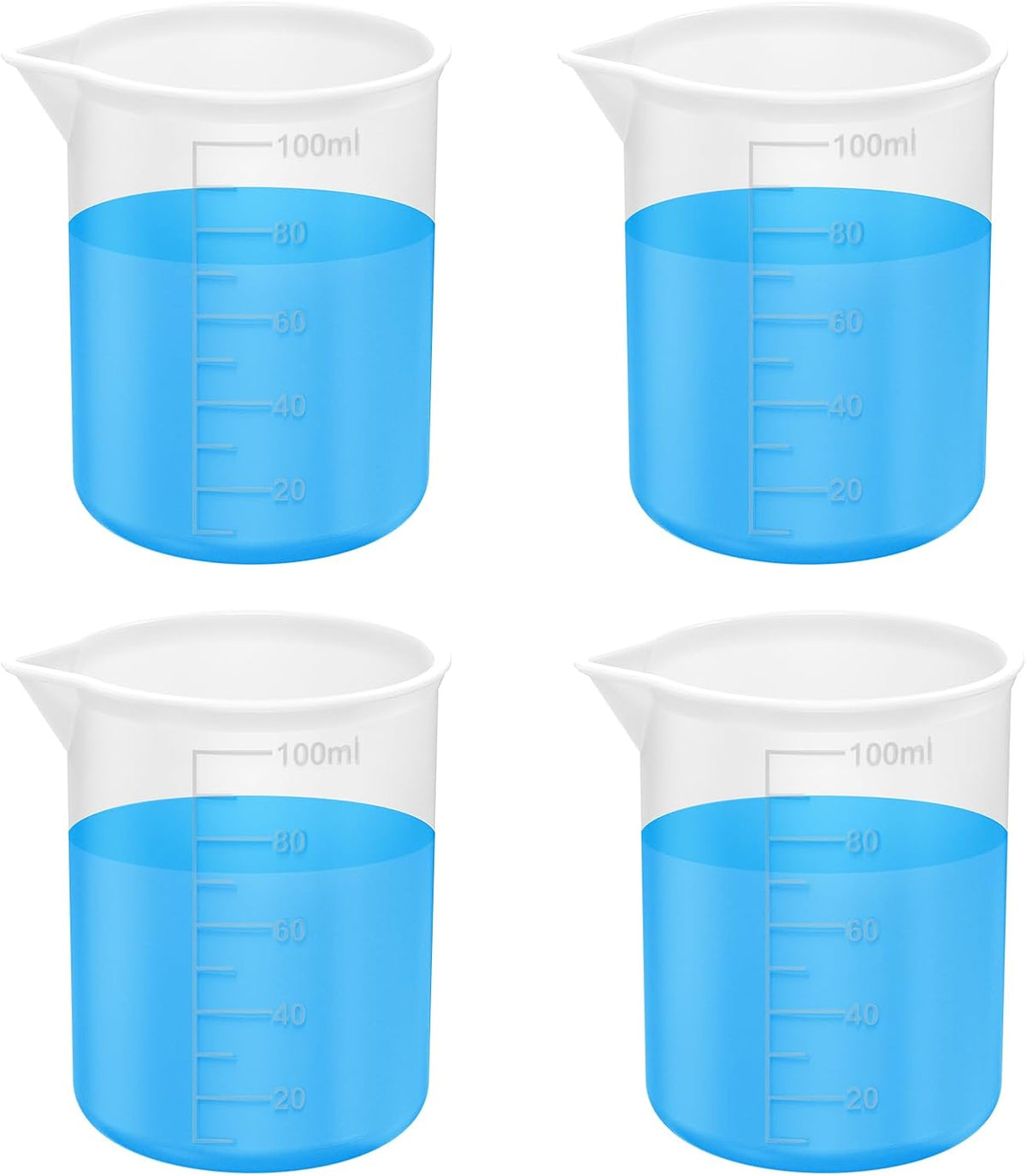 4pcs Laundry Detergent Cup,Laundry Detergent Measuring Cup,Laundry Measuring Cup,Washable Detergent Cup for Liquid Detergent,Silicone Laundry Measuring Cup,No More Mess or Leaks,for Laundry Room