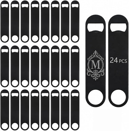 Sublimation Blank Bottle Opener,White Stainless Steel Beer Opener,Credit Card Size, 2.09x3.35 Inch,Perfect Presents for Christmas,Wedding, Father's Day,Suitable for Bar,Kitchen, Restaurant