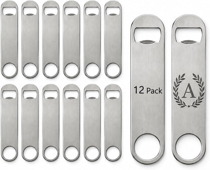 Sublimation Blank Bottle Opener,White Stainless Steel Beer Opener,Credit Card Size, 2.09x3.35 Inch,Perfect Presents for Christmas,Wedding, Father's Day,Suitable for Bar,Kitchen, Restaurant