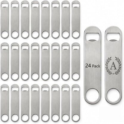 Sublimation Blank Bottle Opener,White Stainless Steel Beer Opener,Credit Card Size, 2.09x3.35 Inch,Perfect Presents for Christmas,Wedding, Father's Day,Suitable for Bar,Kitchen, Restaurant