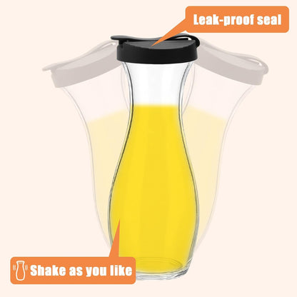 2pcs Silicone Replacement Lids for Good Seasons Salad Dressing Cruet Bottle