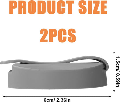 2pcs Silicone Replacement Lids for Good Seasons Salad Dressing Cruet Bottle