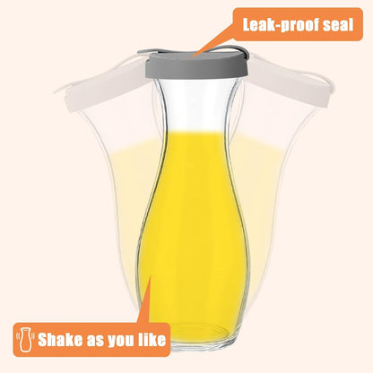 2pcs Silicone Replacement Lids for Good Seasons Salad Dressing Cruet Bottle