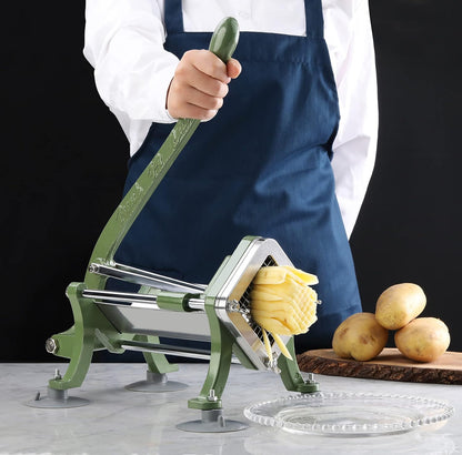 37340 Commercial Restaurant French Fry Cutter with Suction Feet, 1/4-Inch