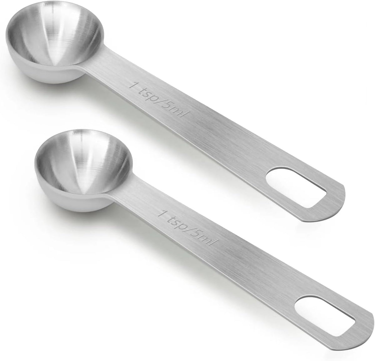 1 Teaspoon(5 mL | 5 cc | 1 Tsp | 1/3 Tablespoon) Stainless Steel Single Measuring Spoon, Easy to Use and Easy to Wash Metal Measuring Spoons Kitchen Gadgets for Cooking & Baking