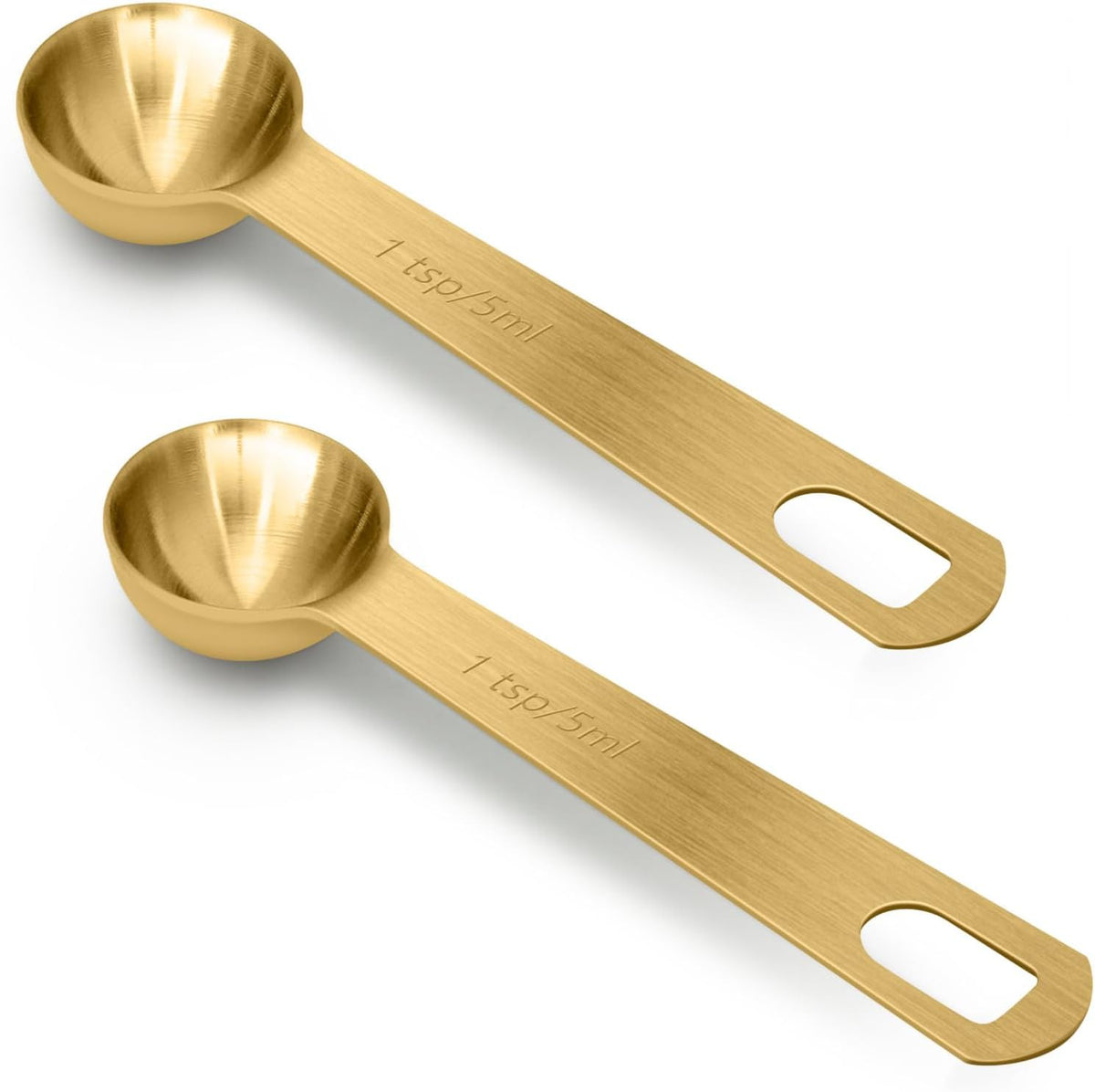 1 Teaspoon(5 mL | 5 cc | 1 Tsp | 1/3 Tablespoon) Stainless Steel Single Measuring Spoon, Easy to Use and Easy to Wash Metal Measuring Spoons Kitchen Gadgets for Cooking & Baking