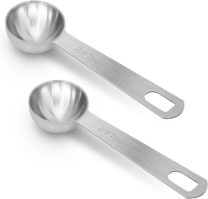 1 Teaspoon(5 mL | 5 cc | 1 Tsp | 1/3 Tablespoon) Stainless Steel Single Measuring Spoon, Easy to Use and Easy to Wash Metal Measuring Spoons Kitchen Gadgets for Cooking & Baking