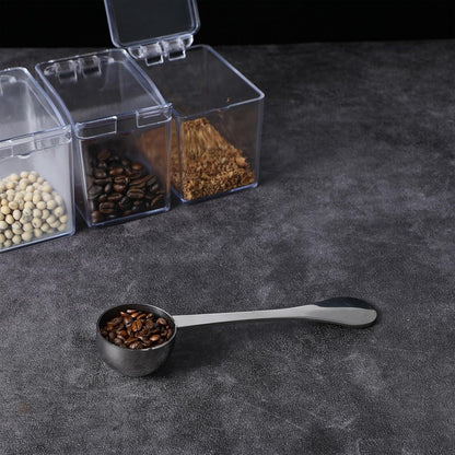 Stainless Steel Coffee Scoop 1 tbsp, Long Handle for Espresso