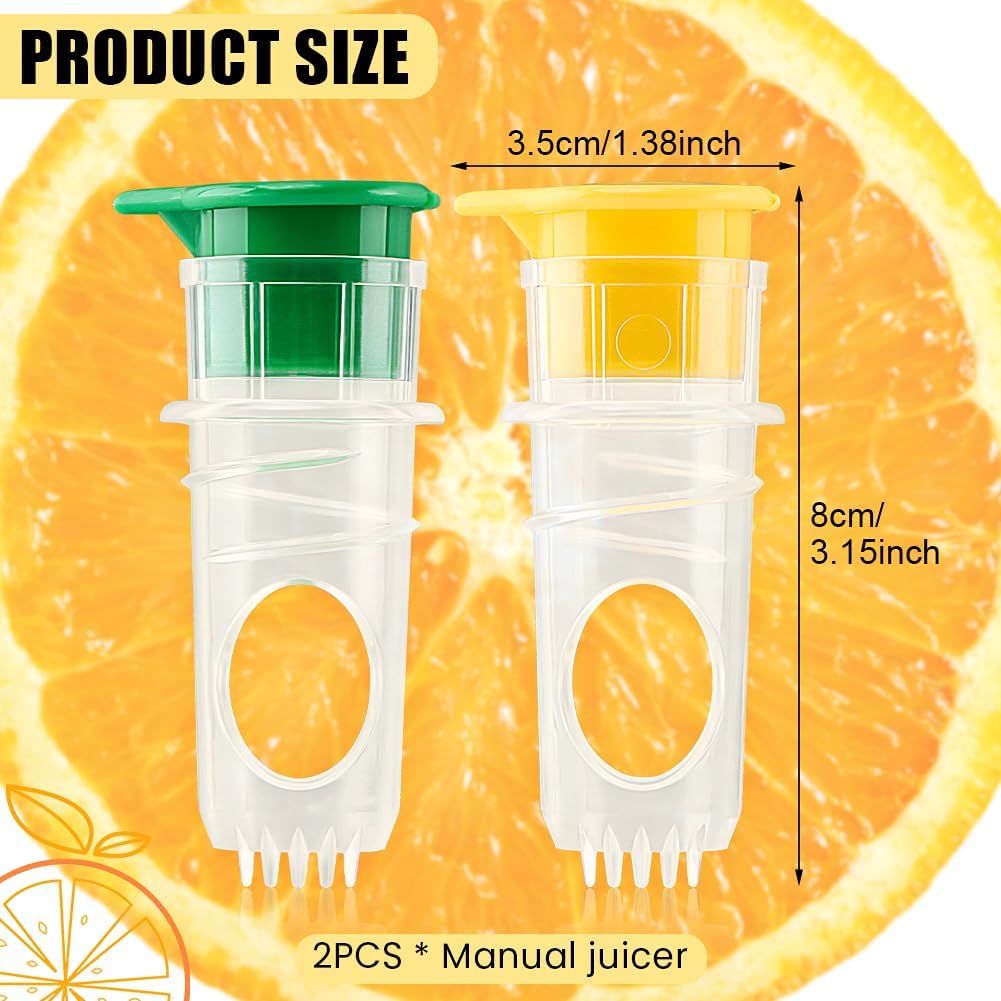 Lemon Squeezer Screw Top 2-Pack 2026 New Lemon Juicer