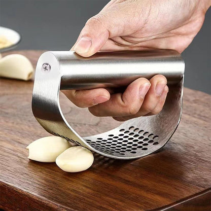 Garlic Press Rocker Stainless Steel,Garlic Mincer Garlic Crusher Tools, Garlic Smasher,Dishwasher Safe