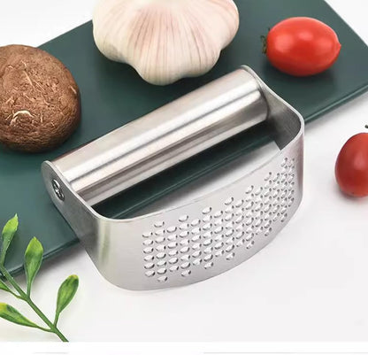 Garlic Press Rocker Stainless Steel,Garlic Mincer Garlic Crusher Tools, Garlic Smasher,Dishwasher Safe