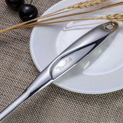 High Grade Soup Ladle, Cooking Ladle for Soup, Heat-proof Design of Hollow Handle, Gift for Family（4ouce/13.5 Inch)