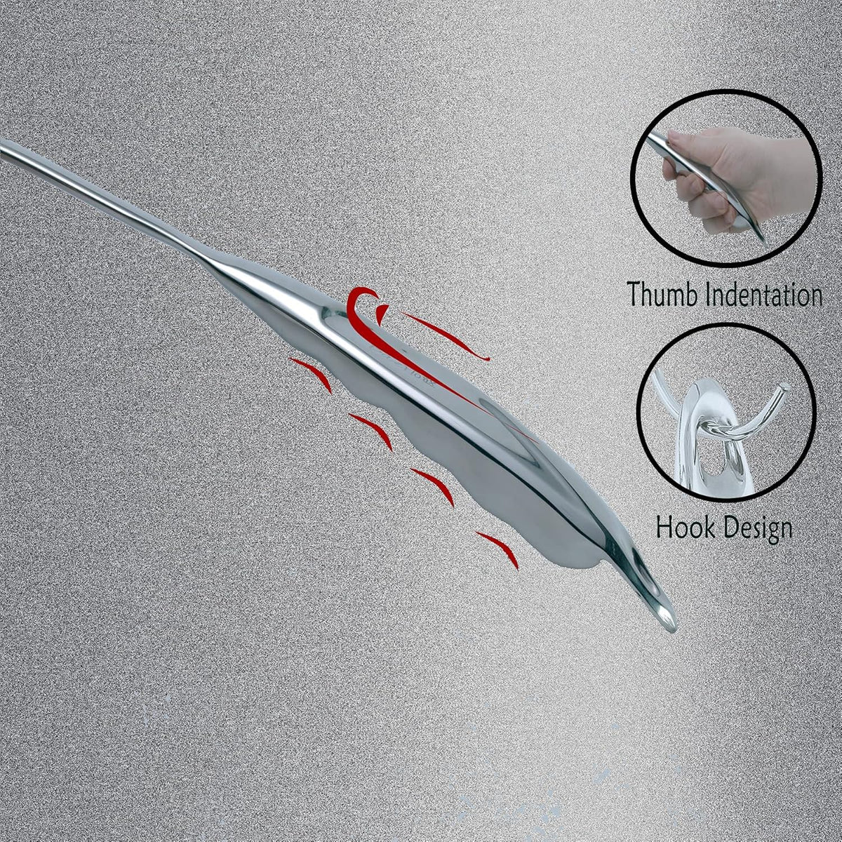 High Grade Soup Ladle, Cooking Ladle for Soup, Heat-proof Design of Hollow Handle, Gift for Family（4ouce/13.5 Inch)