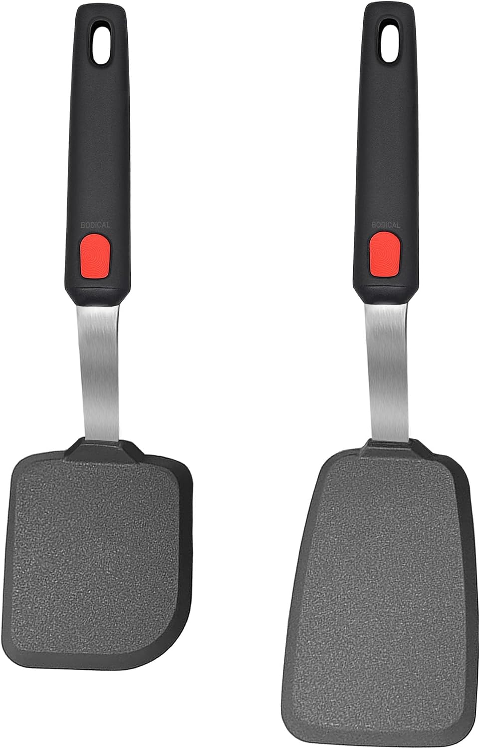 Mixed 5 Piece Silicone Spatula Set,No-Melt Handle and Blade