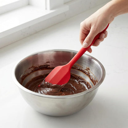 5 Pcs Silicone Spatula,Food Grade Rubber Spatula, Spatulas Silicone Heat Resistant, Used for Baking, Cooking, non Stick, Dishwasher Safe, BPA Free(21.3cm/8.4Inch)