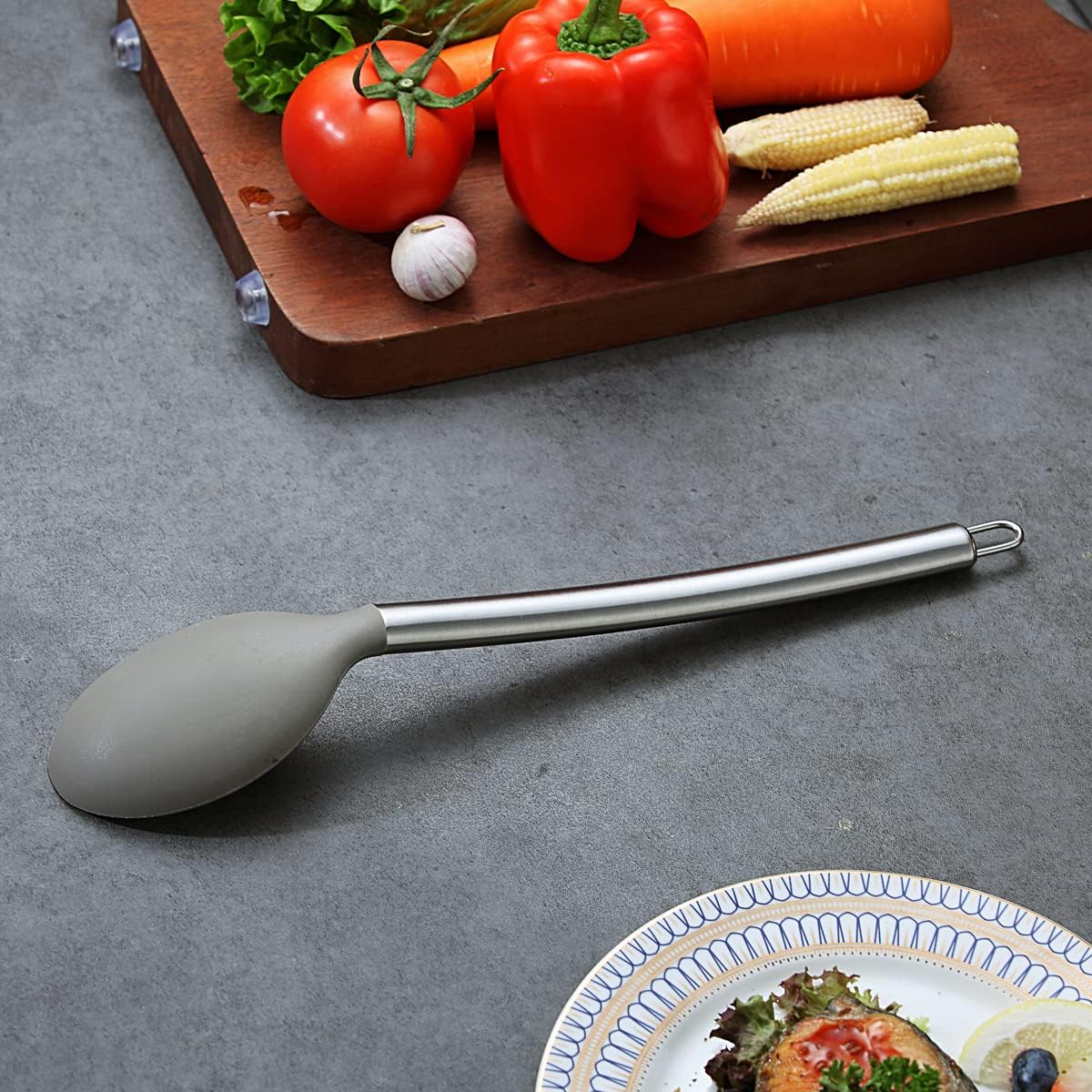 Basting Brush, Non-stick Silicone Kitchen Brush For Cooking, Barbeque Brush, Pastry Brush, BBQ Brush, Dishwasher Safe, Easy to Clean