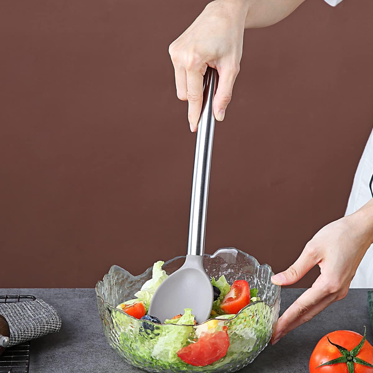 Basting Brush, Non-stick Silicone Kitchen Brush For Cooking, Barbeque Brush, Pastry Brush, BBQ Brush, Dishwasher Safe, Easy to Clean