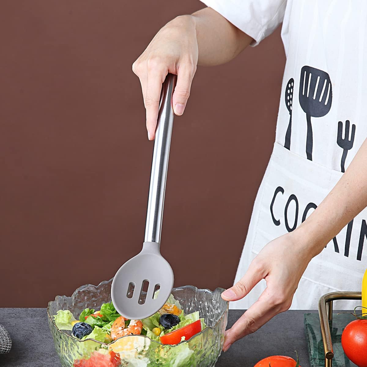 Basting Brush, Non-stick Silicone Kitchen Brush For Cooking, Barbeque Brush, Pastry Brush, BBQ Brush, Dishwasher Safe, Easy to Clean