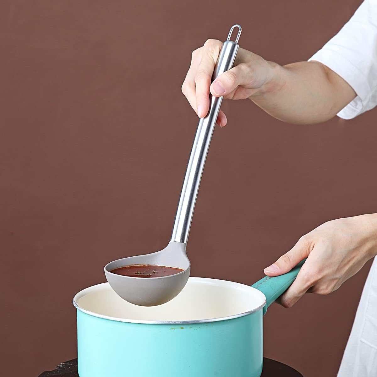 Basting Brush, Non-stick Silicone Kitchen Brush For Cooking, Barbeque Brush, Pastry Brush, BBQ Brush, Dishwasher Safe, Easy to Clean