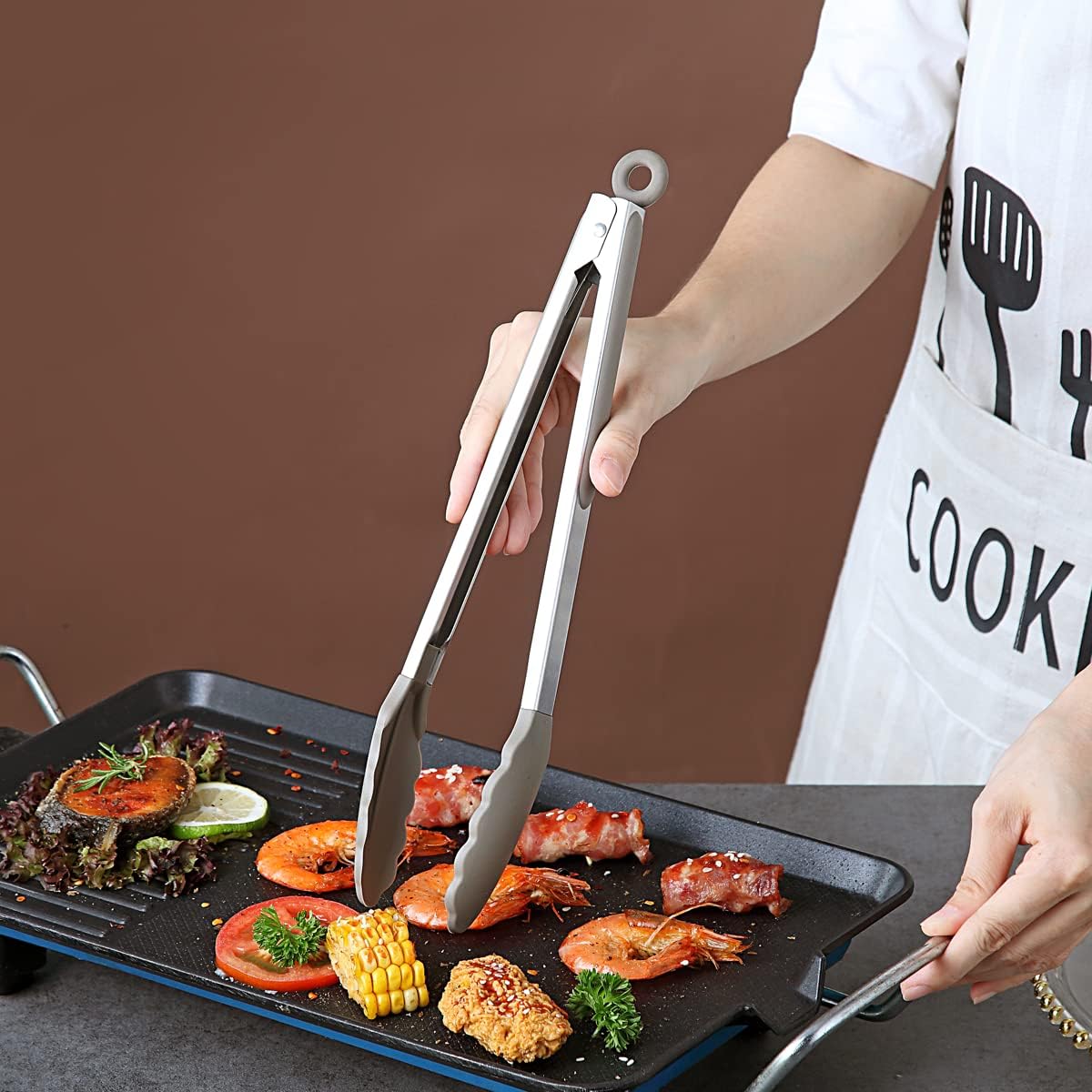 Basting Brush, Non-stick Silicone Kitchen Brush For Cooking, Barbeque Brush, Pastry Brush, BBQ Brush, Dishwasher Safe, Easy to Clean