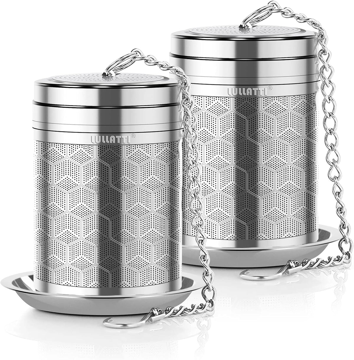 Large Tea Infuser 304 Steel Fine Mesh for Teapots & Mugs