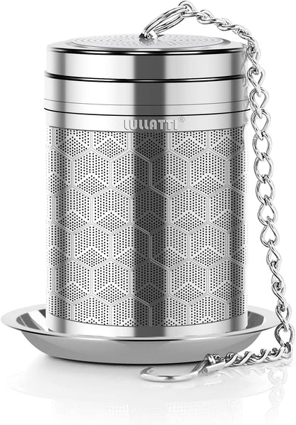 Large Tea Infuser 304 Steel Fine Mesh for Teapots & Mugs