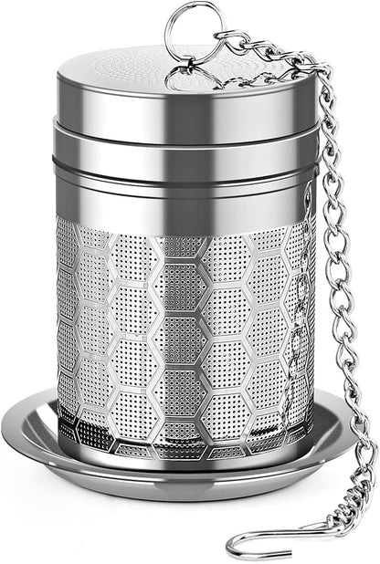 Large Tea Infuser 304 Steel Fine Mesh for Teapots & Mugs