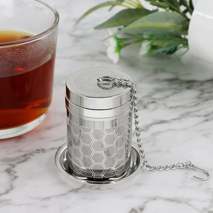 Large Tea Infuser 304 Steel Fine Mesh for Teapots & Mugs