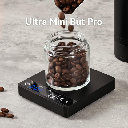 Coffee Scale 0.1g Timer Flow Rate Ratio USB-C