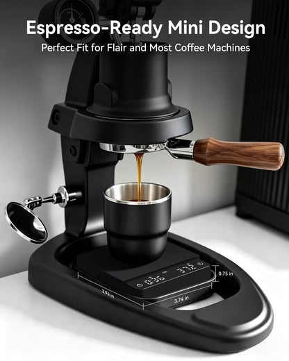 Coffee Scale 0.1g Timer Flow Rate Ratio USB-C