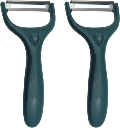 Sugar Cane & Pineapple Peeler, Paring Knife & Fruit Cutter, Stainless Steel Blade, Brown Plastic Handle