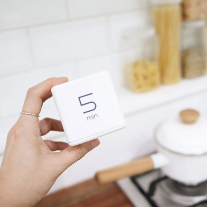 Cube Timer (Mint), Flip Timer Productivity Timer, Time Management, Block Timer Kids Cube Timer Kitchen Timer Desk Timer for Studying Workout Classroom 1, 3, 5, 10 min Timer Setting