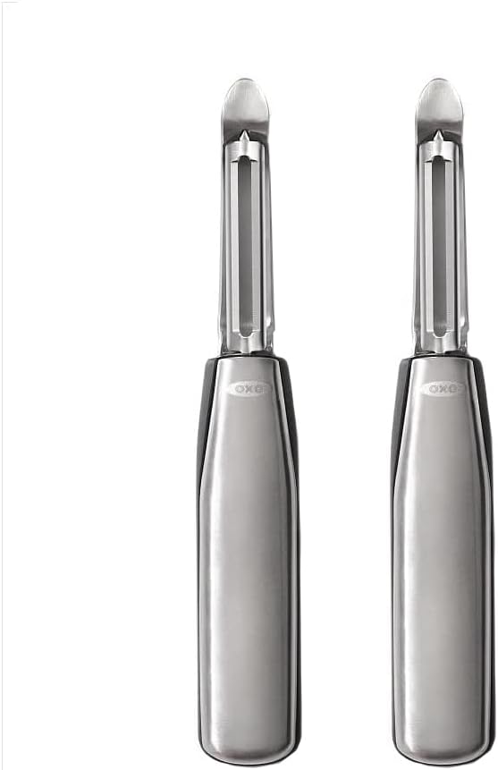 Steel Swivel Peeler for Fruits Apple & Potato Vegetables, Pack of 2