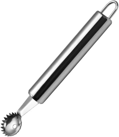 Stainless Steel Strawberry Huller and Tomato Stem Corer Tool Multi-Function Stainless Corer and Pitter Remover for Strawberry Gadgets Kitchen Blade Craft Fruit Tools, Tomato