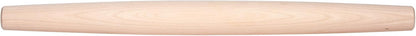 French Tapered Rolling Pin, Wooden Baking Dowel, 20.5" x 1.5"