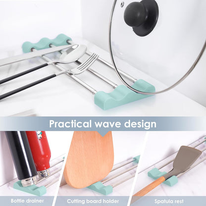 Adjustable Over-The-Sink Kitchen Rack, BPA-Free, Gray | Holds 16.5 Lbs; For Dishcloths, Sponges, and Brushes - Heat-Resistant Stainless Steel with Slim, Expandable Design