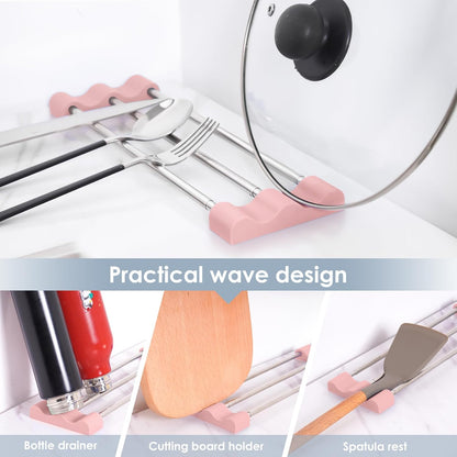 Adjustable Over-The-Sink Kitchen Rack, BPA-Free, Gray | Holds 16.5 Lbs; For Dishcloths, Sponges, and Brushes - Heat-Resistant Stainless Steel with Slim, Expandable Design