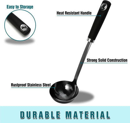 Stainless Steel Slotted Turner Spatula, Thin Edge Turner, Silver | Thin-edge Metal Spatula for Cast Iron and Stainless Steel Pans; Flips Eggs, Pancakes Burgers; Dishwasher Safe