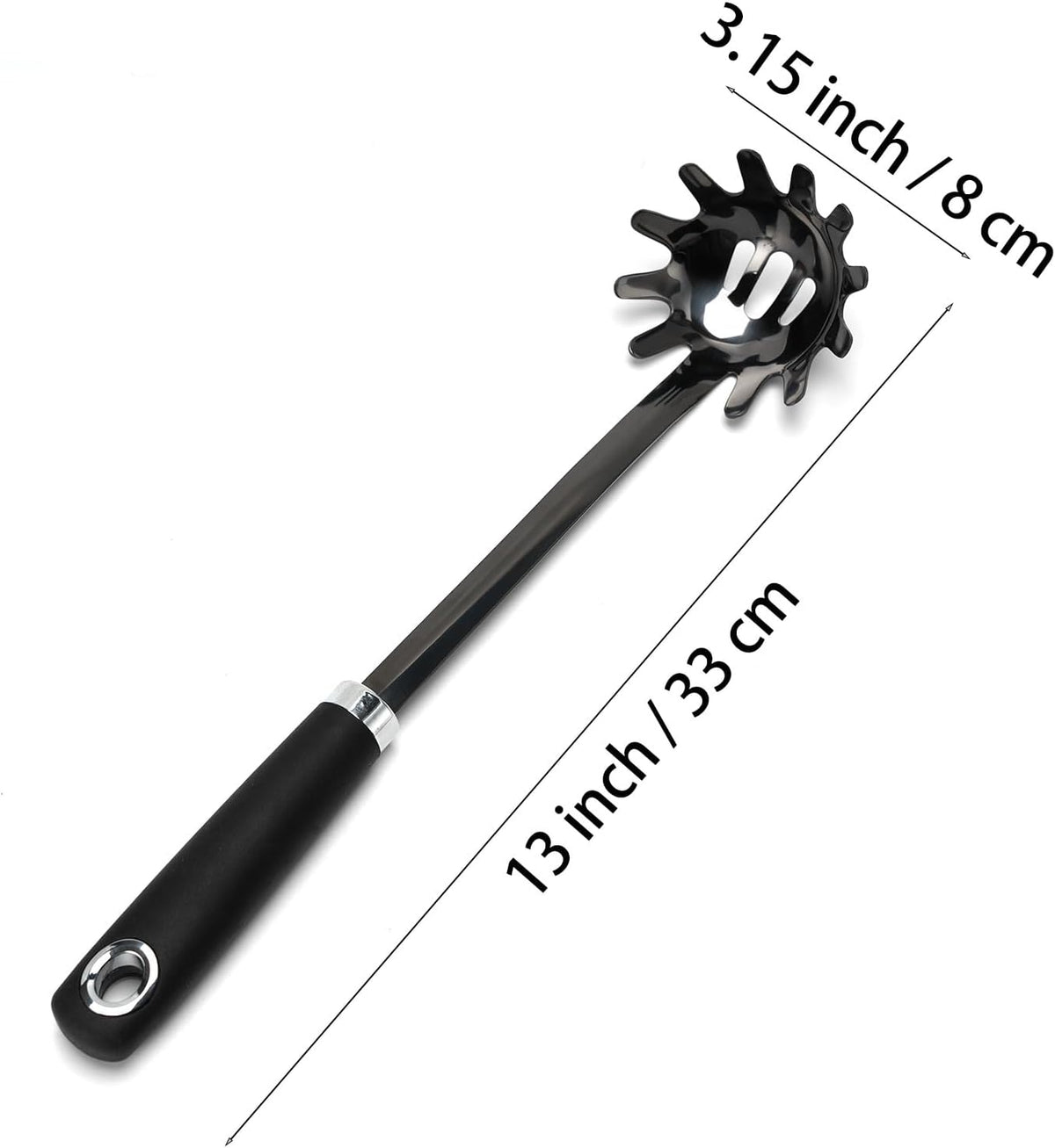 Stainless Steel Slotted Turner Spatula, Thin Edge Turner, Silver | Thin-edge Metal Spatula for Cast Iron and Stainless Steel Pans; Flips Eggs, Pancakes Burgers; Dishwasher Safe