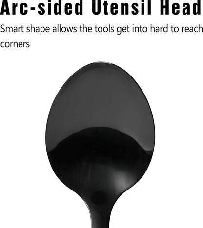 Stainless Steel Slotted Turner Spatula, Thin Edge Turner, Silver | Thin-edge Metal Spatula for Cast Iron and Stainless Steel Pans; Flips Eggs, Pancakes Burgers; Dishwasher Safe