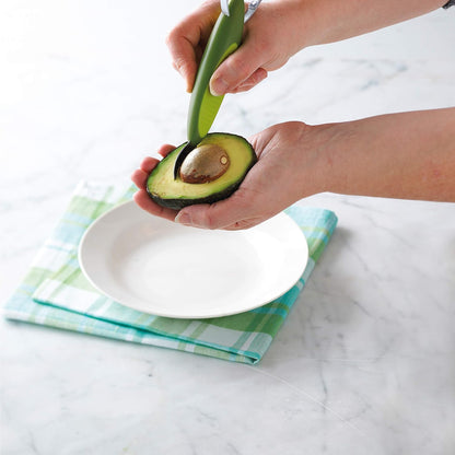 2-in-1 Avocado Slicer, Green