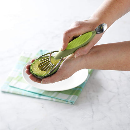 2-in-1 Avocado Slicer, Green