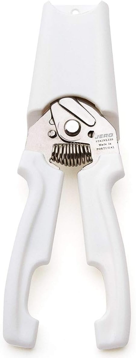 Spring Assisted Kitchen Shears with Holder — Durable Stainless Steel Scissors for Herbs, Kitchen Tasks, Floral Trimming, Crafting — Made in Portugal Knife Company